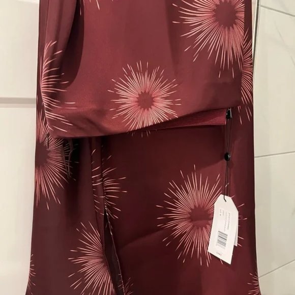 Universal Standard Diane satin bias midi skirt NWT - Picture 2 of 4